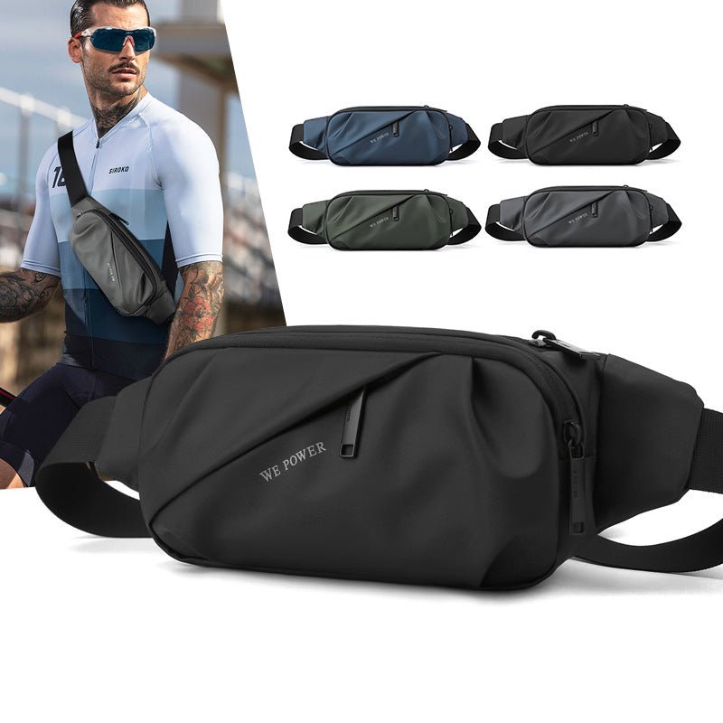 Large Crossbody Fanny Pack with 4 - Zipper Pockets,Gifts for Enjoy Sports Festival Workout Traveling Running Casual Hands - Free Wallets Waist Pack Phone Bag Carrying All Phones - HAWI SHOPPING