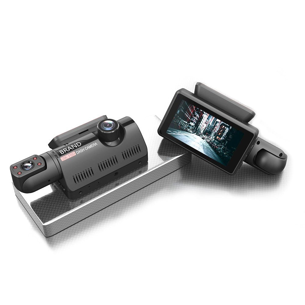 1440P HD 360° Dual Camera Full HD Night Vision Car Dash Camera - HAWI SHOPPING