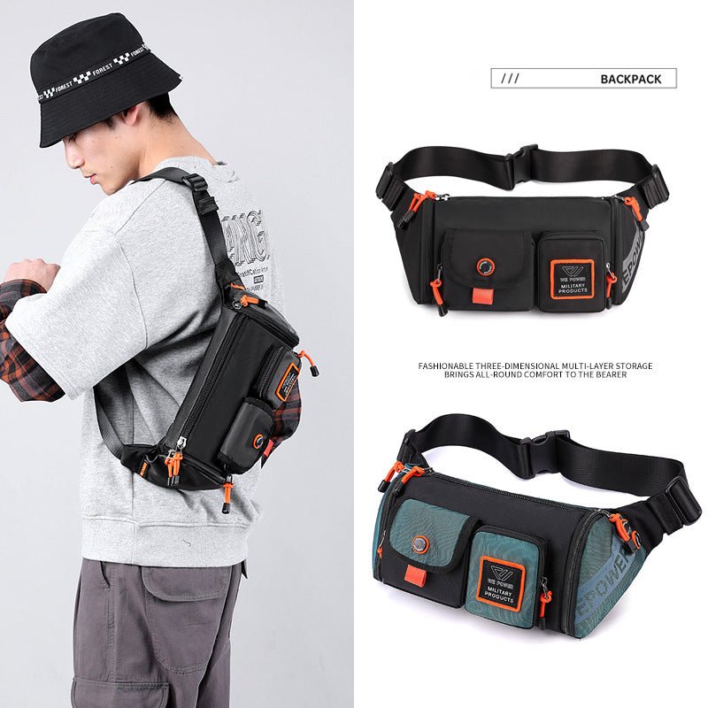 Running Waist Bag Lycra Sports Marathon Bag Outdoor Climbing Hiking Kettle Bag - HAWI SHOPPING
