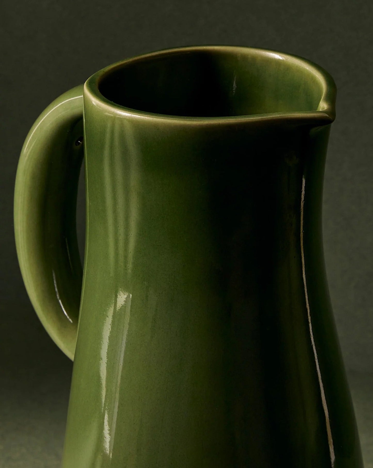 Stoneware Jug | Dadasi 50 Oz - Green - HAWI SHOPPING