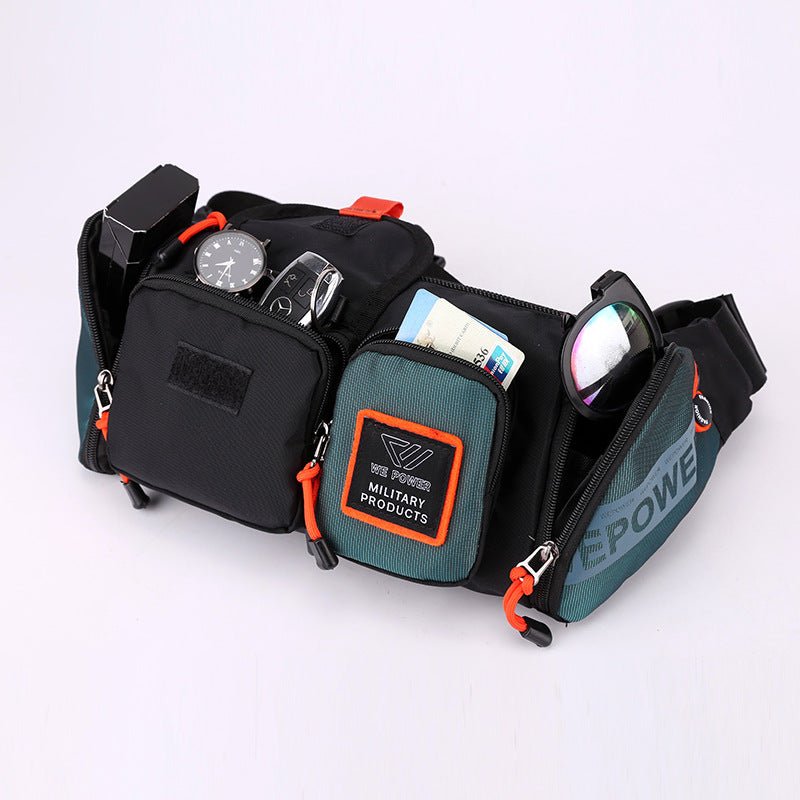 Running Waist Bag Lycra Sports Marathon Bag Outdoor Climbing Hiking Kettle Bag - HAWI SHOPPING