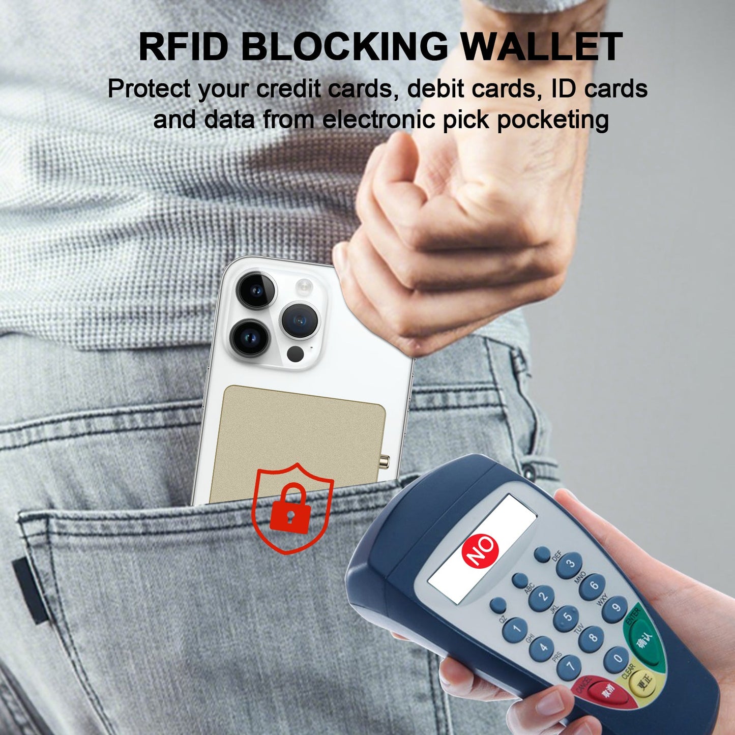 TOYFID All - Aluminum Pop Up Slide Rfid Slim Card Holder Wallet With Airtag Holder - HAWI SHOPPING