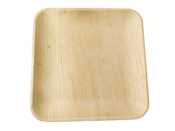 Palm Leaf Square Plates 10" Inch (Set of 25/50/100) - HAWI SHOPPING