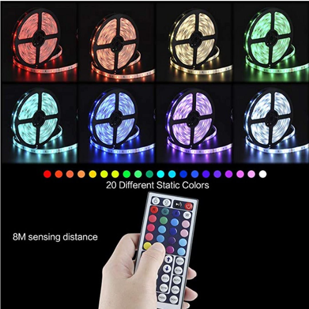 LED Strip Lights, YORMICK 32.8' Waterproof Flexible Tape Lights - HAWI SHOPPING