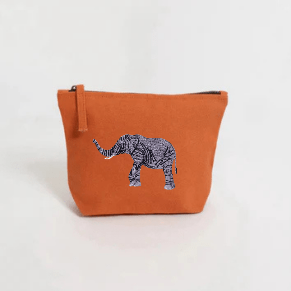 Make Up Pouch - Elephant - HAWI SHOPPING