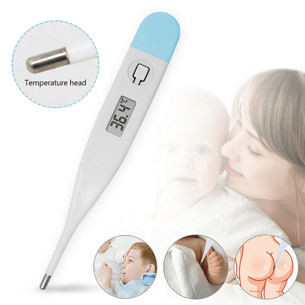 Digital LCD Thermometer Medical Baby Adult Body Mouth Temperaturer - HAWI SHOPPING