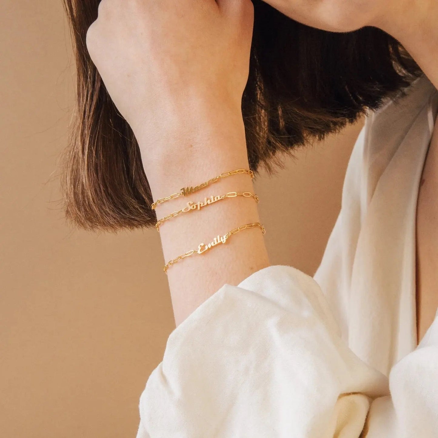 Name Bracelet - custom name bracelet - HAWI SHOPPING