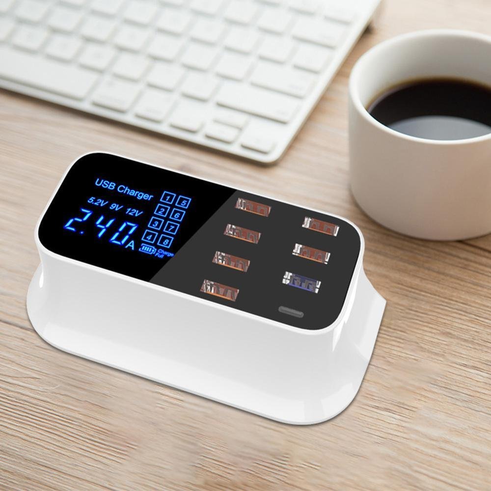 Multi - Port USB Charger Station Type C - HAWI SHOPPING