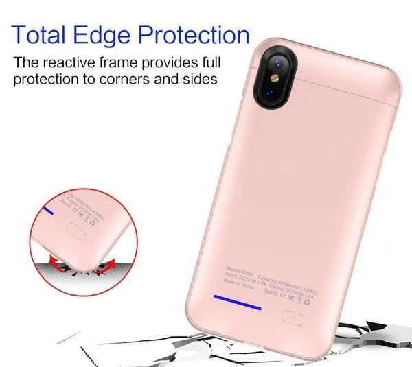iPhone XR POWER X Battery Case 4200mAh With Magnetic Kickstand - HAWI SHOPPING