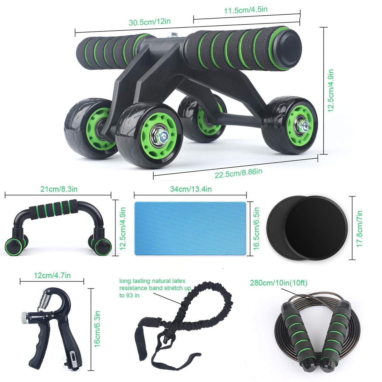 10 - in - 1 Fitness Kit - HAWI SHOPPING