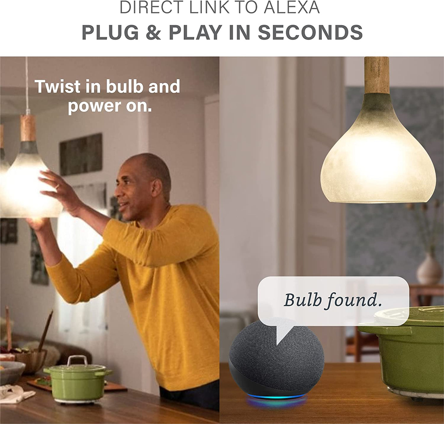 LED Smart Light Bulb, Alexa Compatible - HAWI SHOPPING