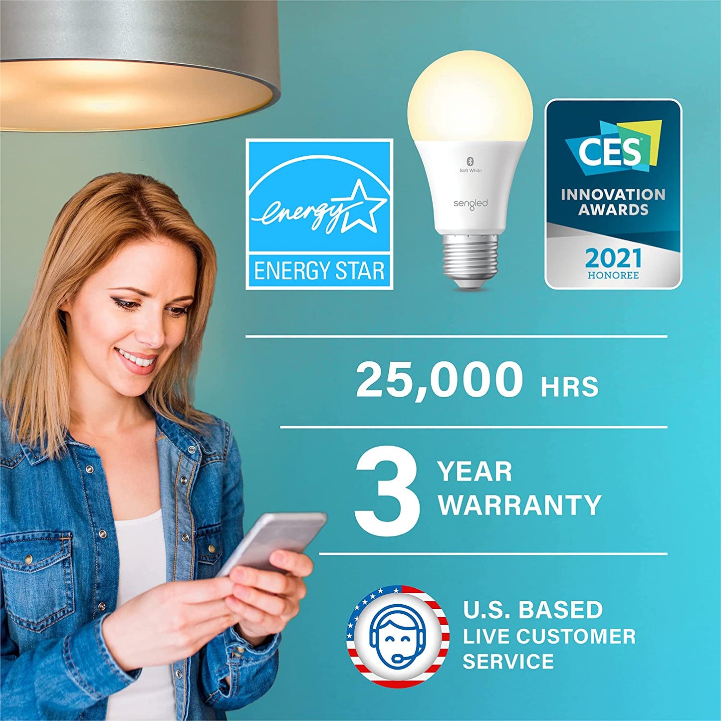 LED Smart Light Bulb, Alexa Compatible - HAWI SHOPPING