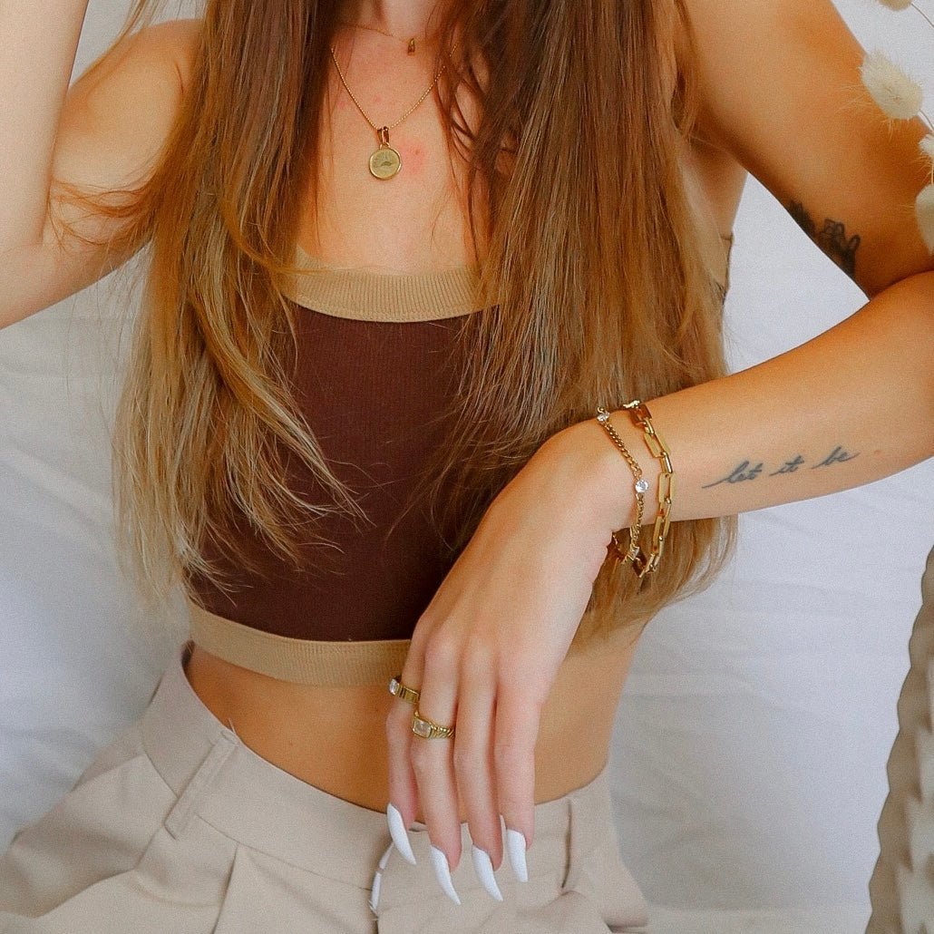 Soleil aka Sun Necklace - Gold - HAWI SHOPPING
