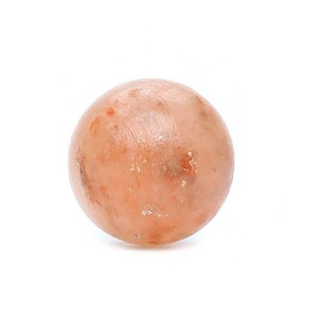 Himalayan Pink Salt Bath Ball by Pride of India – Easily Soluble – Good for Refreshing & Hydrating Bath – Mineral Rich Spa Ritual – Easy to Use - Ideal Gift for Any Occasion - HAWI SHOPPING