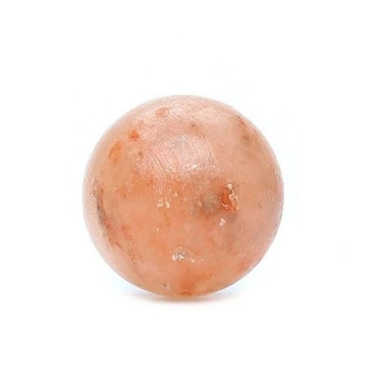 Himalayan Pink Salt Bath Ball by Pride of India – Easily Soluble – Good for Refreshing & Hydrating Bath – Mineral Rich Spa Ritual – Easy to Use - Ideal Gift for Any Occasion - HAWI SHOPPING