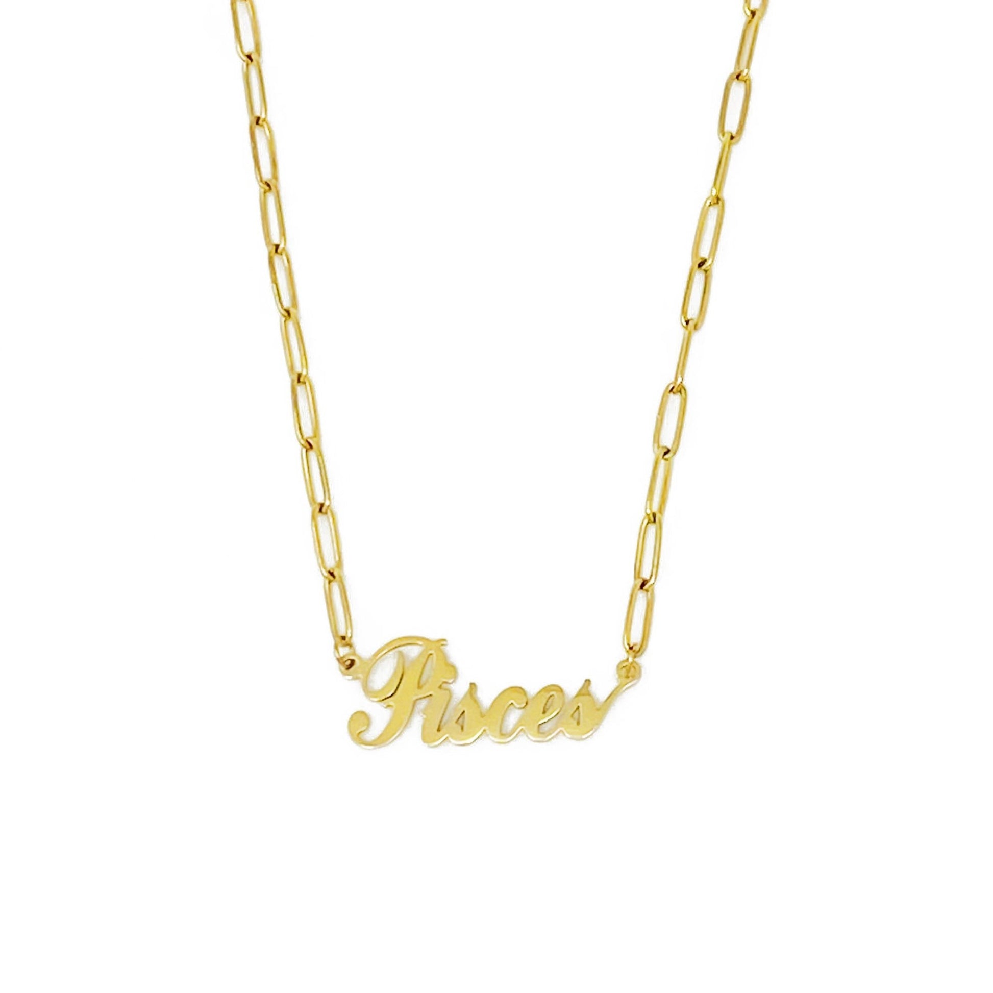 Annie Zodiac Chain Necklace - HAWI SHOPPING