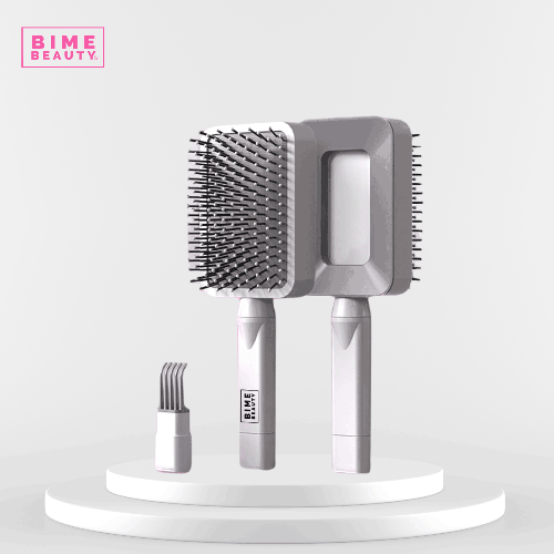3D Self - cleaning Deluxe Hair Brush by BimeBeauty - HAWI SHOPPING