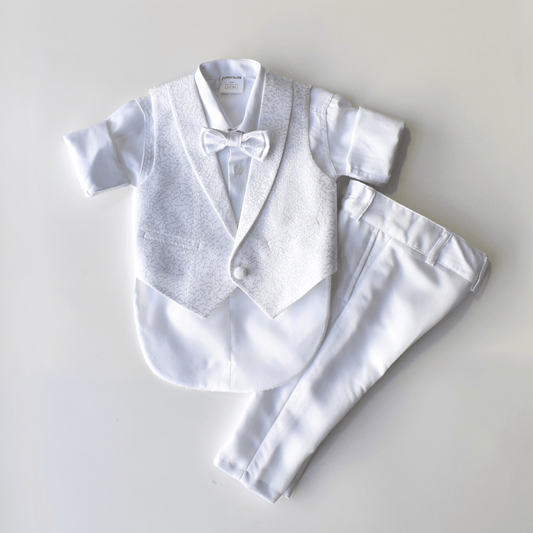 Archie's Penguin Tail Vest Set - HAWI SHOPPING