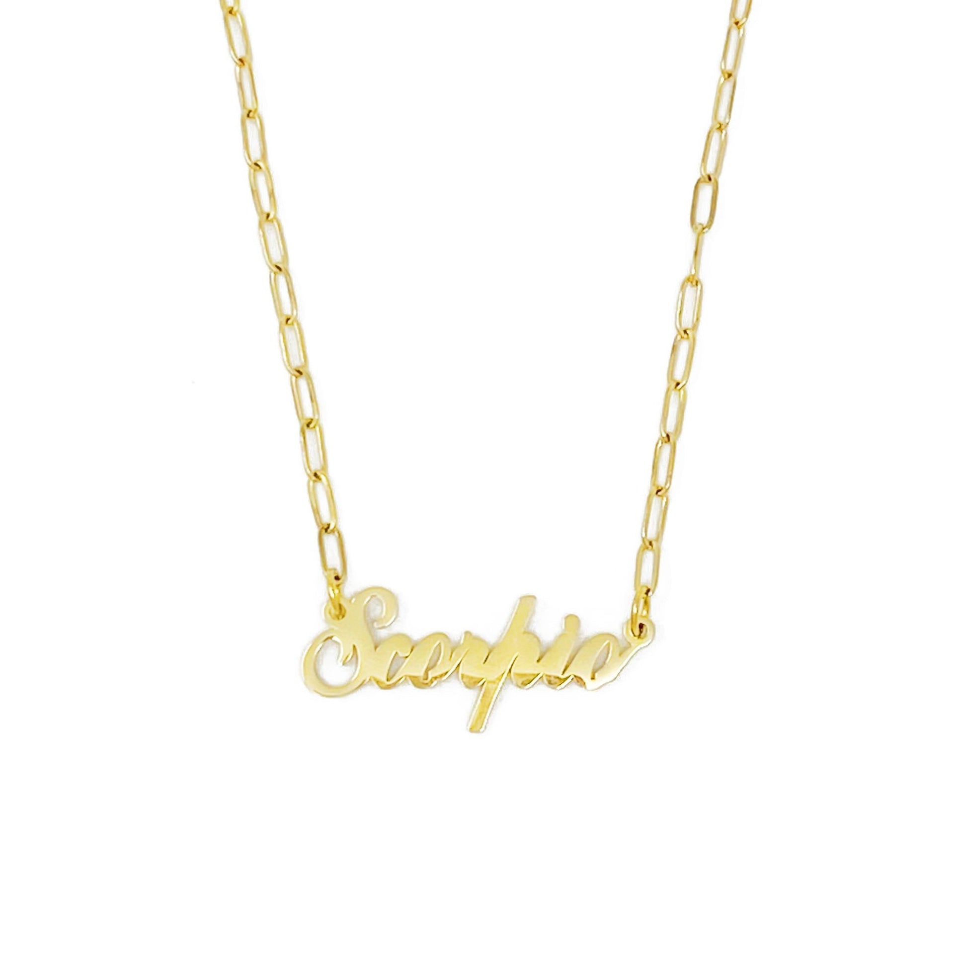 Annie Zodiac Chain Necklace - HAWI SHOPPING