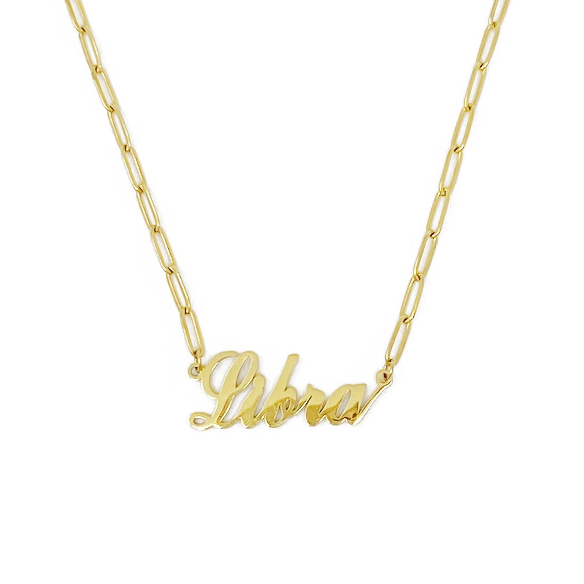 Annie Zodiac Chain Necklace - HAWI SHOPPING