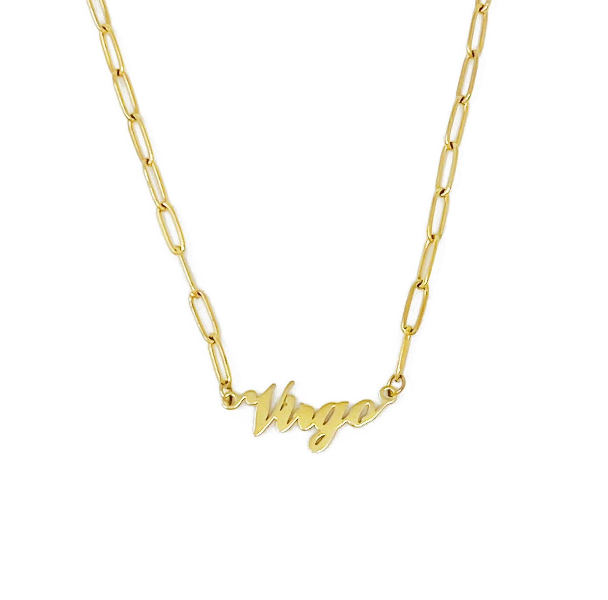 Annie Zodiac Chain Necklace - HAWI SHOPPING