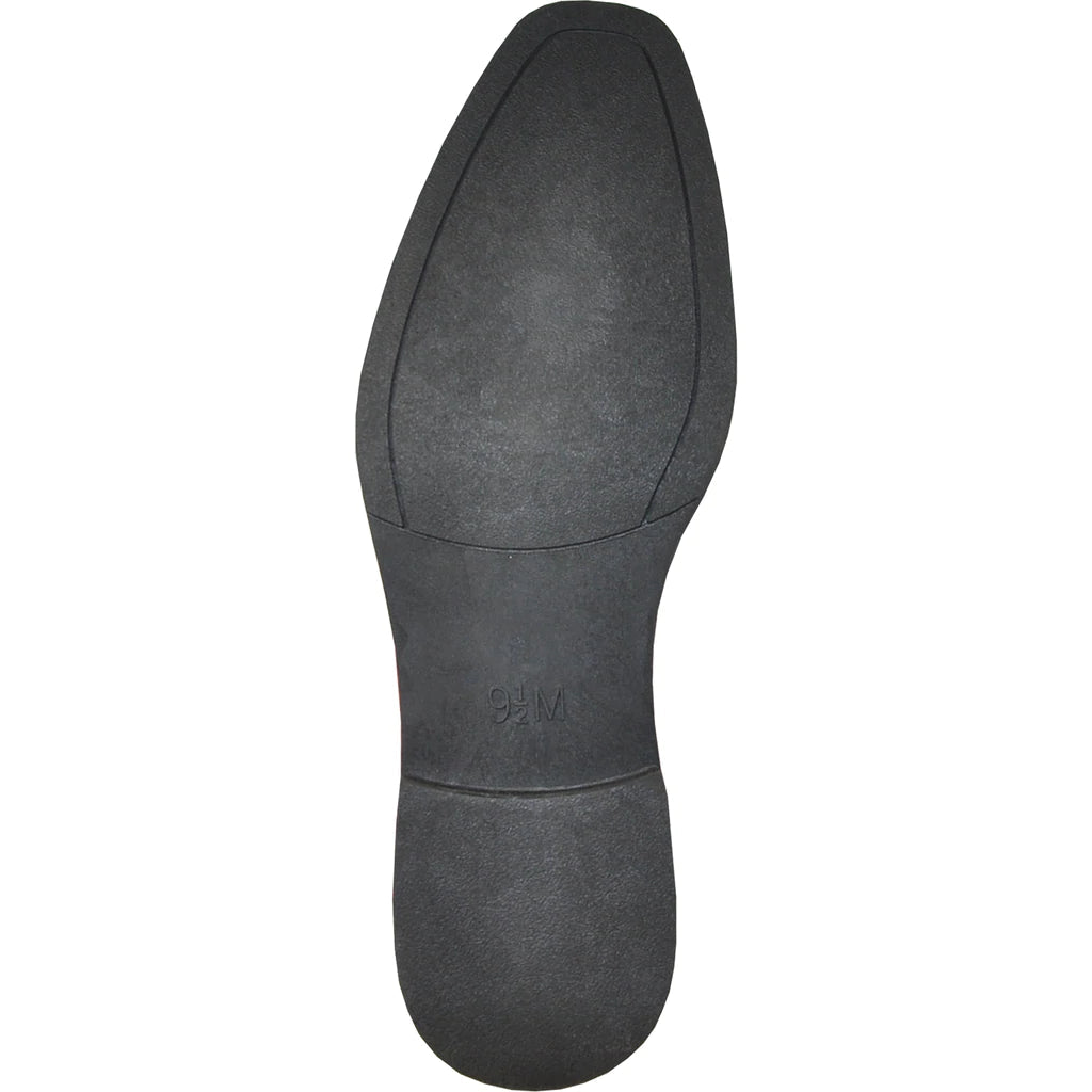 "Chelsea" Black Suede Tuxedo Shoes - HAWI SHOPPING