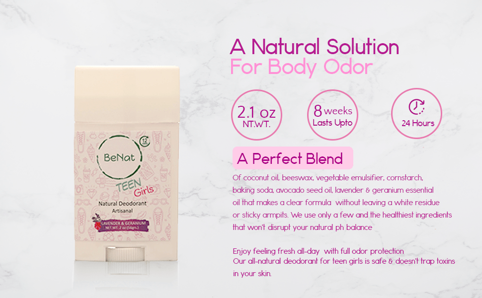 All - Natural Deodorant for Kids & Teens - HAWI SHOPPING