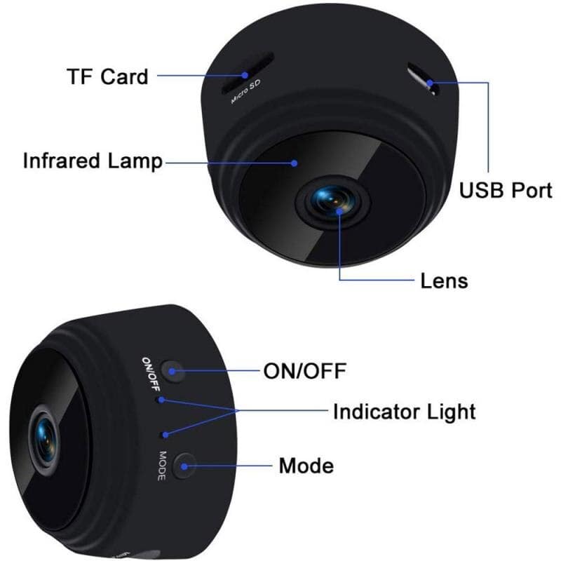 WiFi Mini Camera – Wireless Smart Security Cam - HAWI SHOPPING