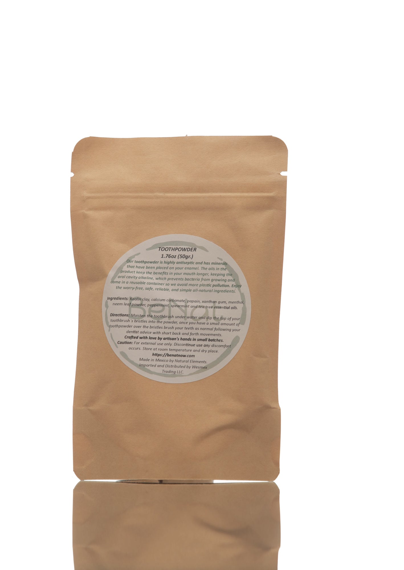 All - Natural Tooth Powder. Eco - Friendly. - HAWI SHOPPING