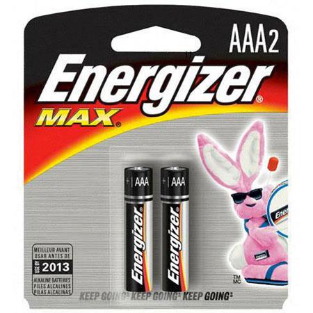 Energizer MAX Alkaline AAA Batteries, 1.5V 2/Pack - HAWI SHOPPING