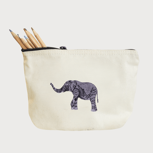 Make Up Pouch - Elephant - HAWI SHOPPING