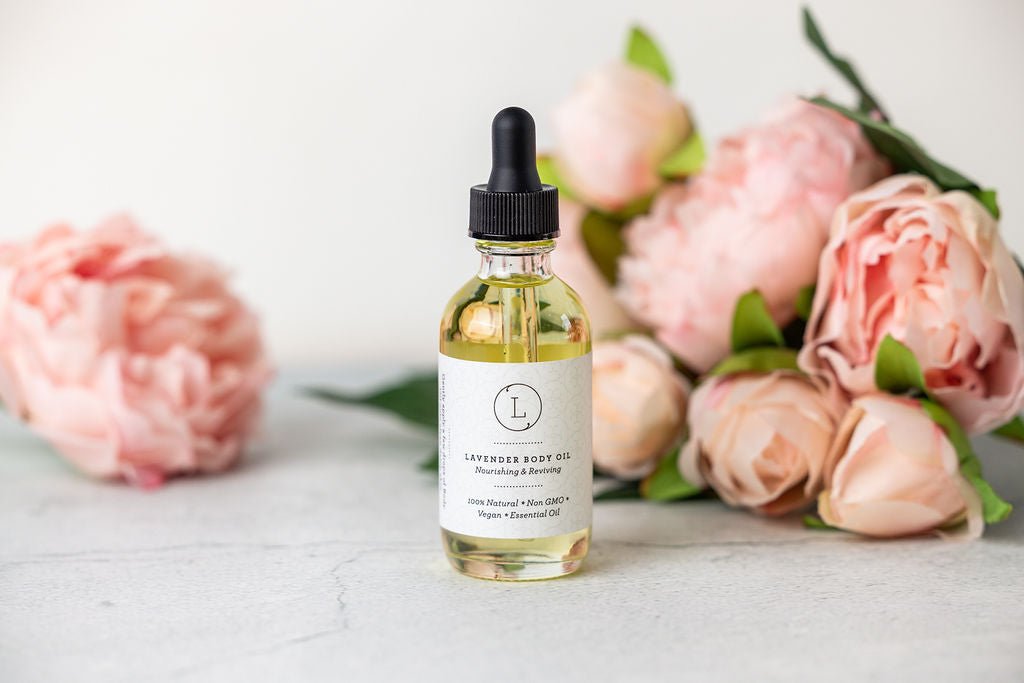 Lavender Body Oil, Natural Moisturizing Body Oil - HAWI SHOPPING