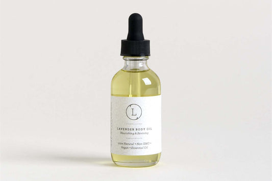 Lavender Body Oil, Natural Moisturizing Body Oil - HAWI SHOPPING
