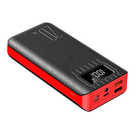 20000mAh External Battery Power Bank Dual USB With LED Flashlight - HAWI SHOPPING