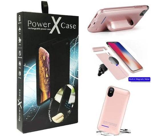 iPhone XR POWER X Battery Case 4200mAh With Magnetic Kickstand - HAWI SHOPPING