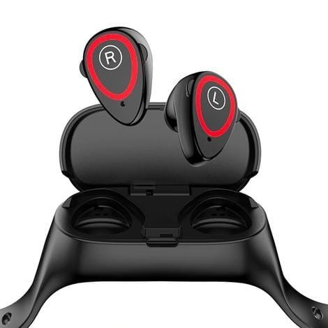 Smart Watch with Built - in TWS Wireless Bluetooth Earphone Blood Heart Rate Monitor - HAWI SHOPPING