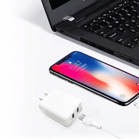 3.4A Dual USB Travel Quick Wall Charger - Android/IOS - HAWI SHOPPING