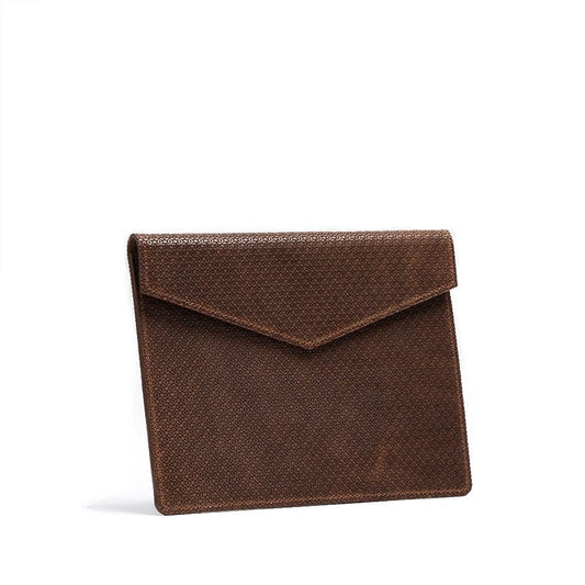 iPad Leather Sleeve - Geometric Net - HAWI SHOPPING