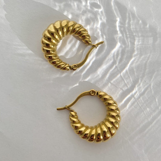 Tori Croissant Hoops - HAWI SHOPPING